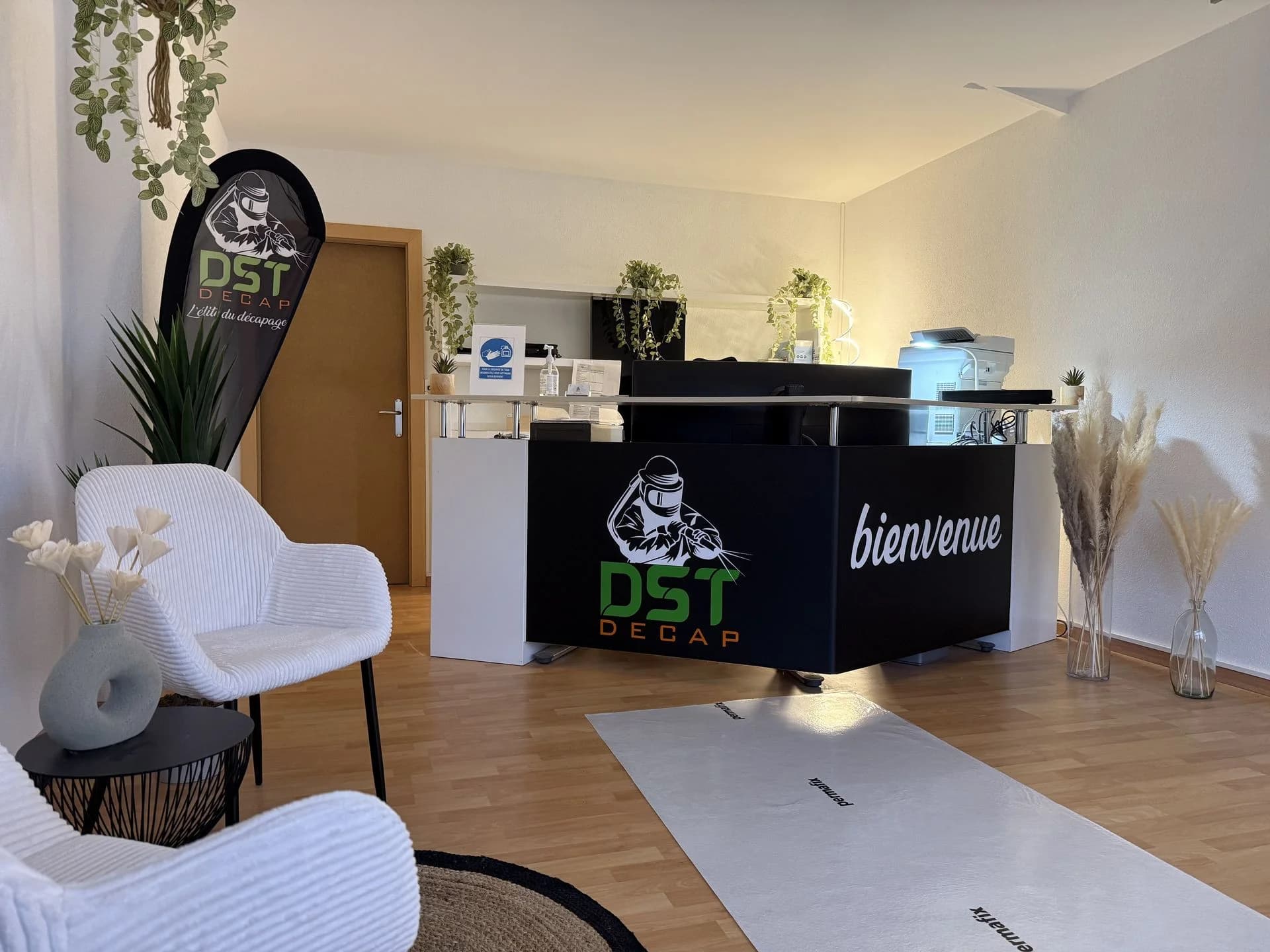 Atelier de sablage DST Décap à Yvonand