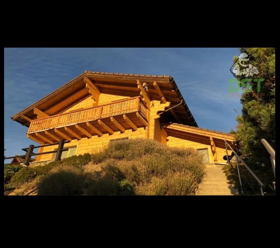 Poutres apparentes décapées