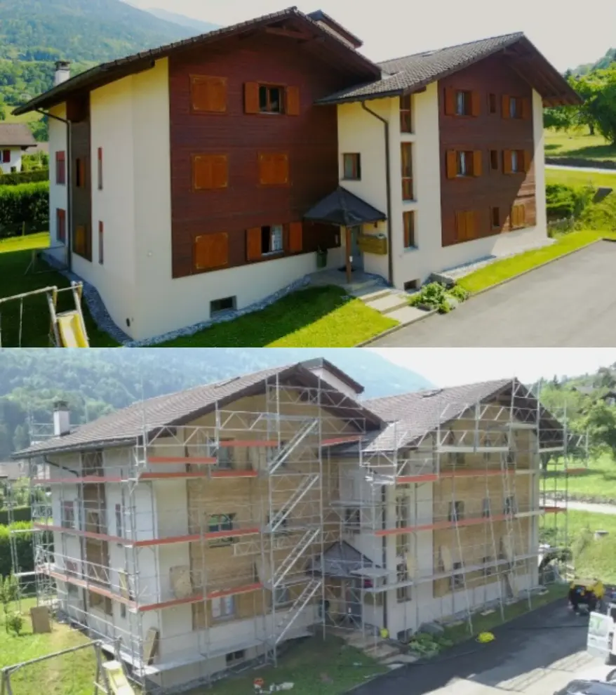 Chantier de grande envergure en Valais