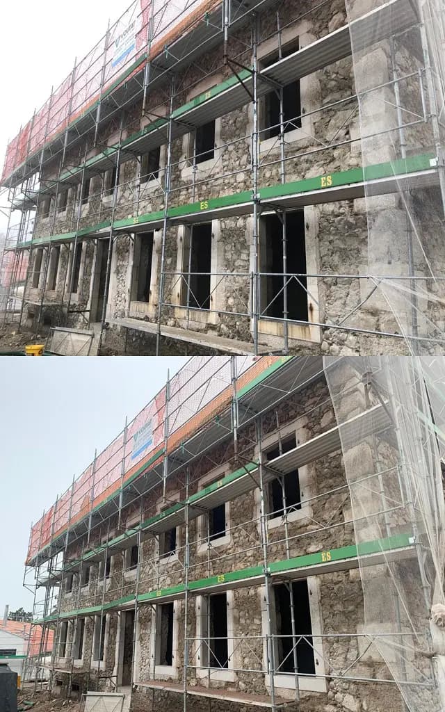 Gommage & Sablage (Vaud ) des encadrements en pierre de taille