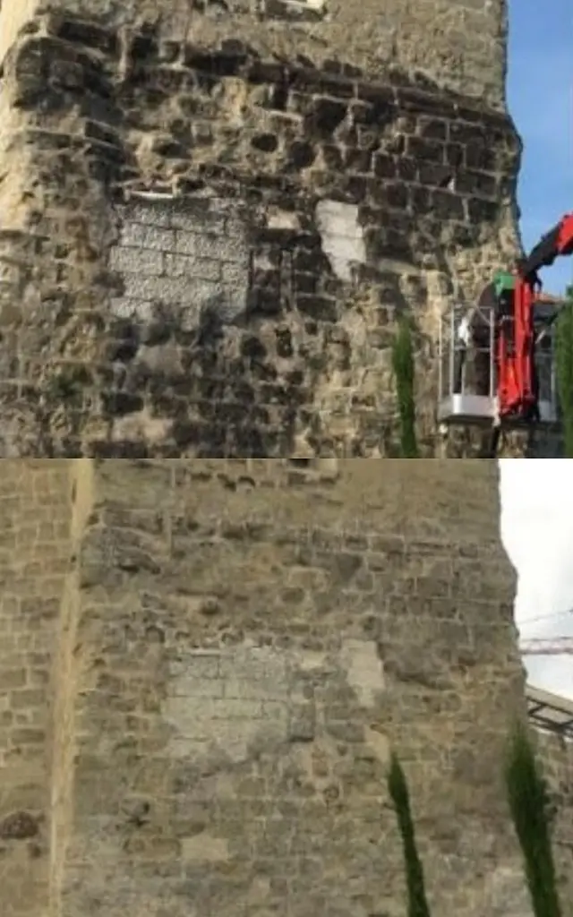 Microgommage & Sablage (Vaud ) de la tour barraud à 1530 Payerne