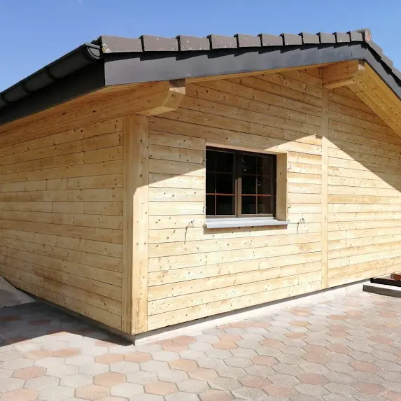 Sablage & Gommage (Neuchâtel) d'un chalet en bois