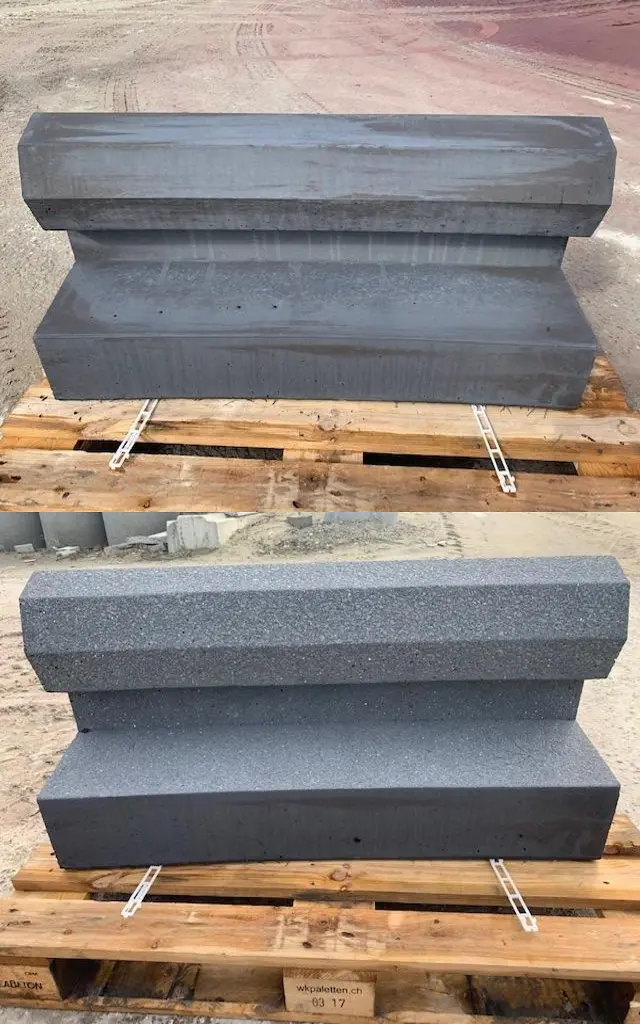 Sablage béton de 800 pièces décoratives à Pregny-Chambésy