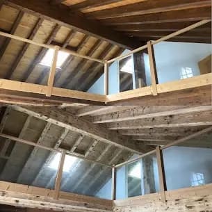 Sablage charpente en bois et traitement de bois contre les insectes à Villars-sur-Ollon.