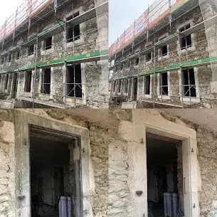 Sablage pierre de taille à 1188 Gimel