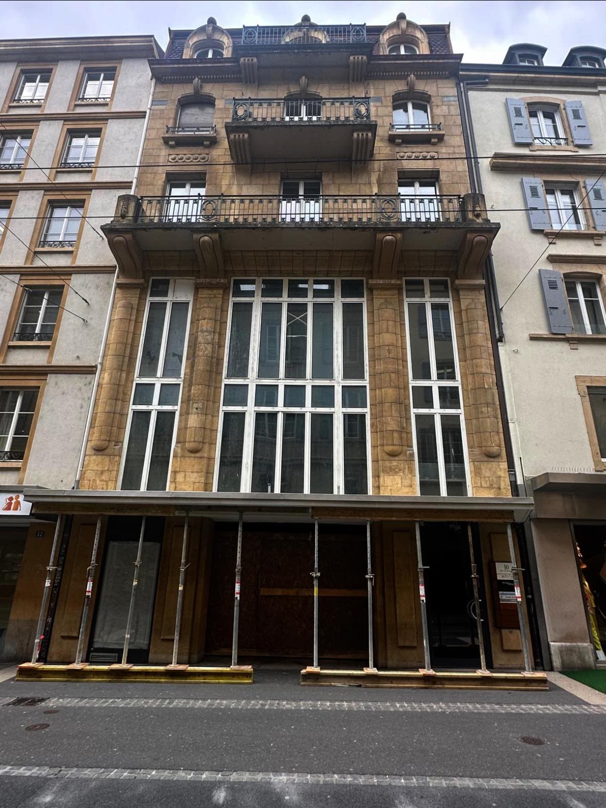 Restauration de la façade de l'Opéra de Lausanne