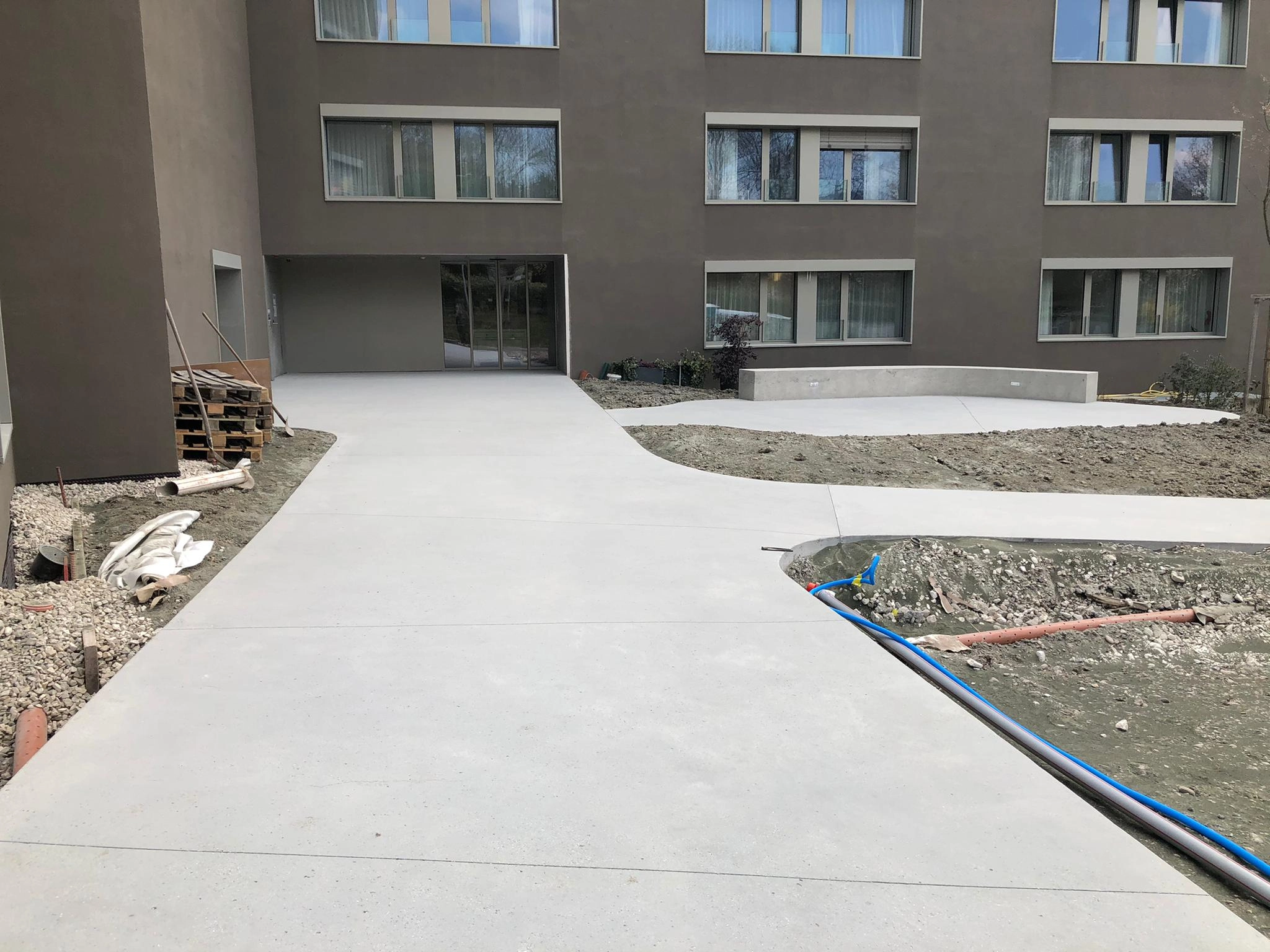 Sablage béton à Yverdon-les-Bains