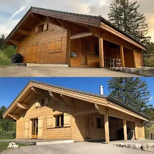 Sablage d'un chalet dans le Jura bernois, photo 3
