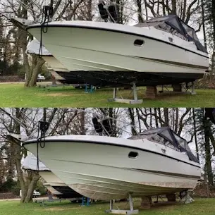 Sablage et décapage antifouling de bateaux à Ouchy, photo 3