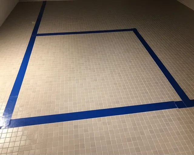 Décapage Joints de carrelage : état avant les travaux