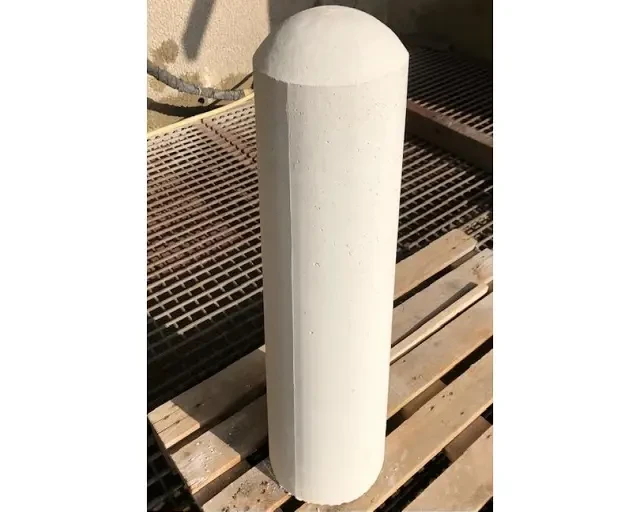 Sablage béton de 45 bornes en béton à Versoix : état avant les travaux